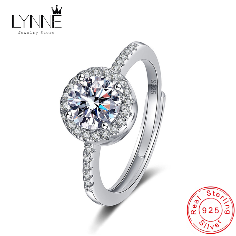 Wedding Z - Neue 925 Sterling Silber Runde AAA