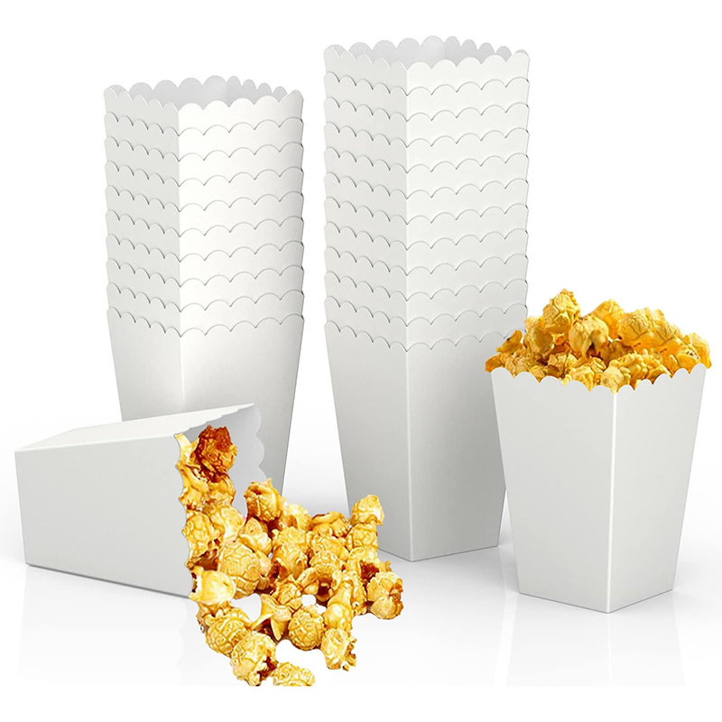 Wedding Favor Box - 12 stücke Papier Süßigkeiten Kartons Popcorn