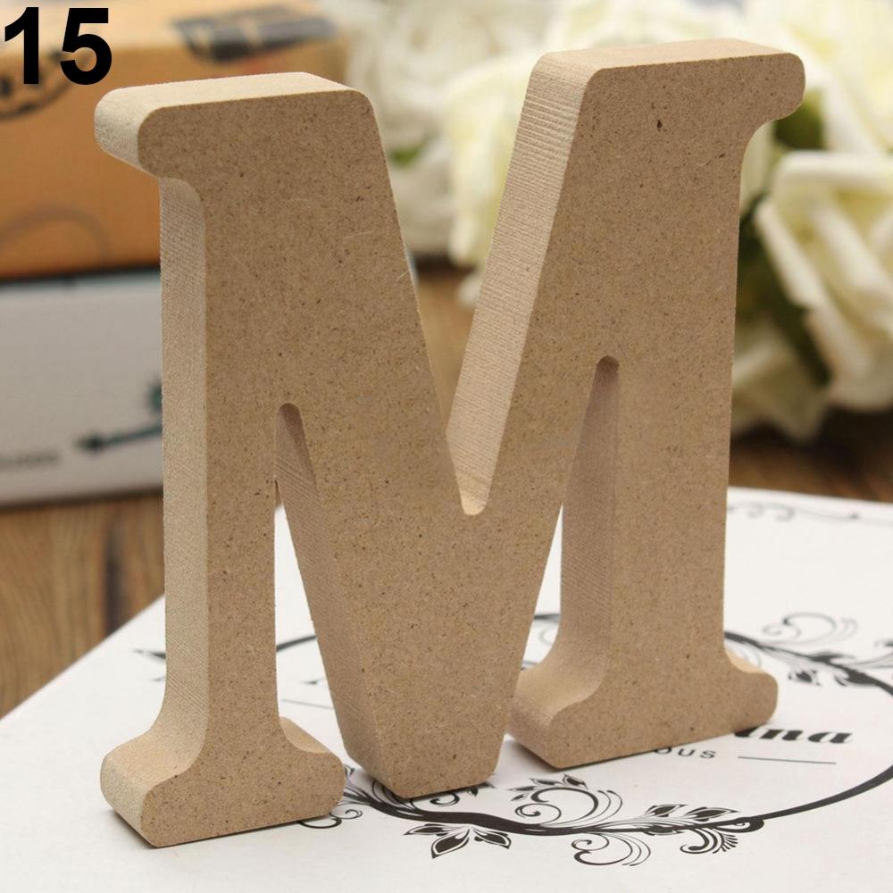 Wedding Z - 10cm freistehende A-Z Holz Holz Buchstaben