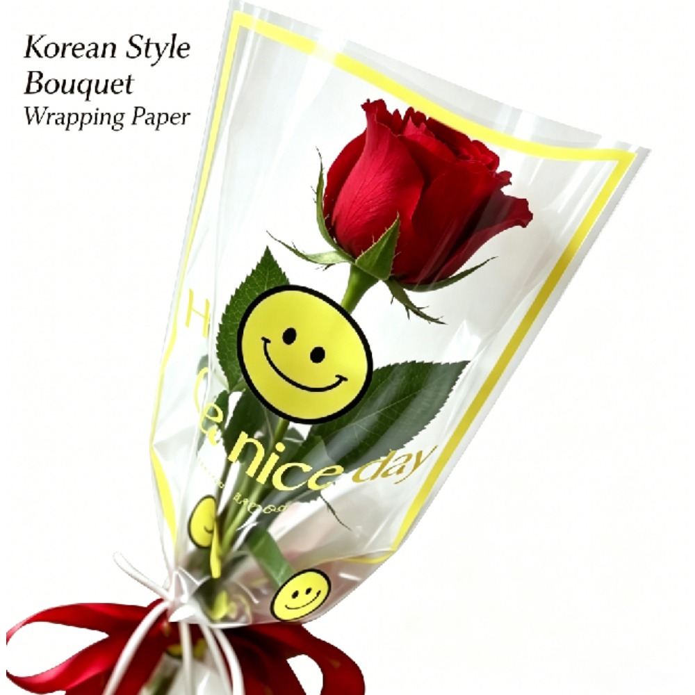Wedding Floral Supply - Smiley Multi-Blumen Florale Ärmel-Deko DIY Geschenkstrauß