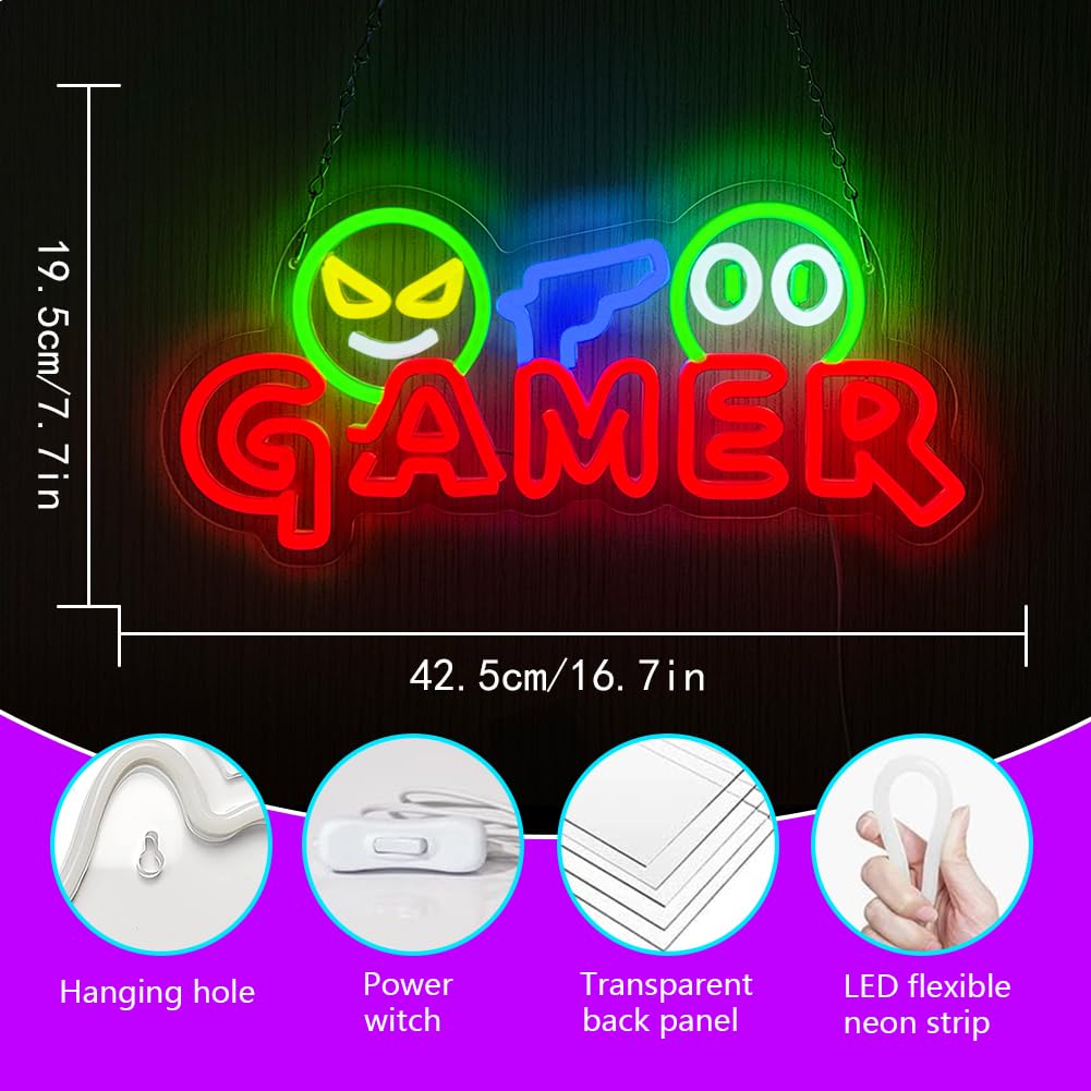 Gamer Neon-Schild LED-Wandleuc – Wedding Zone Bewertung und Preis
