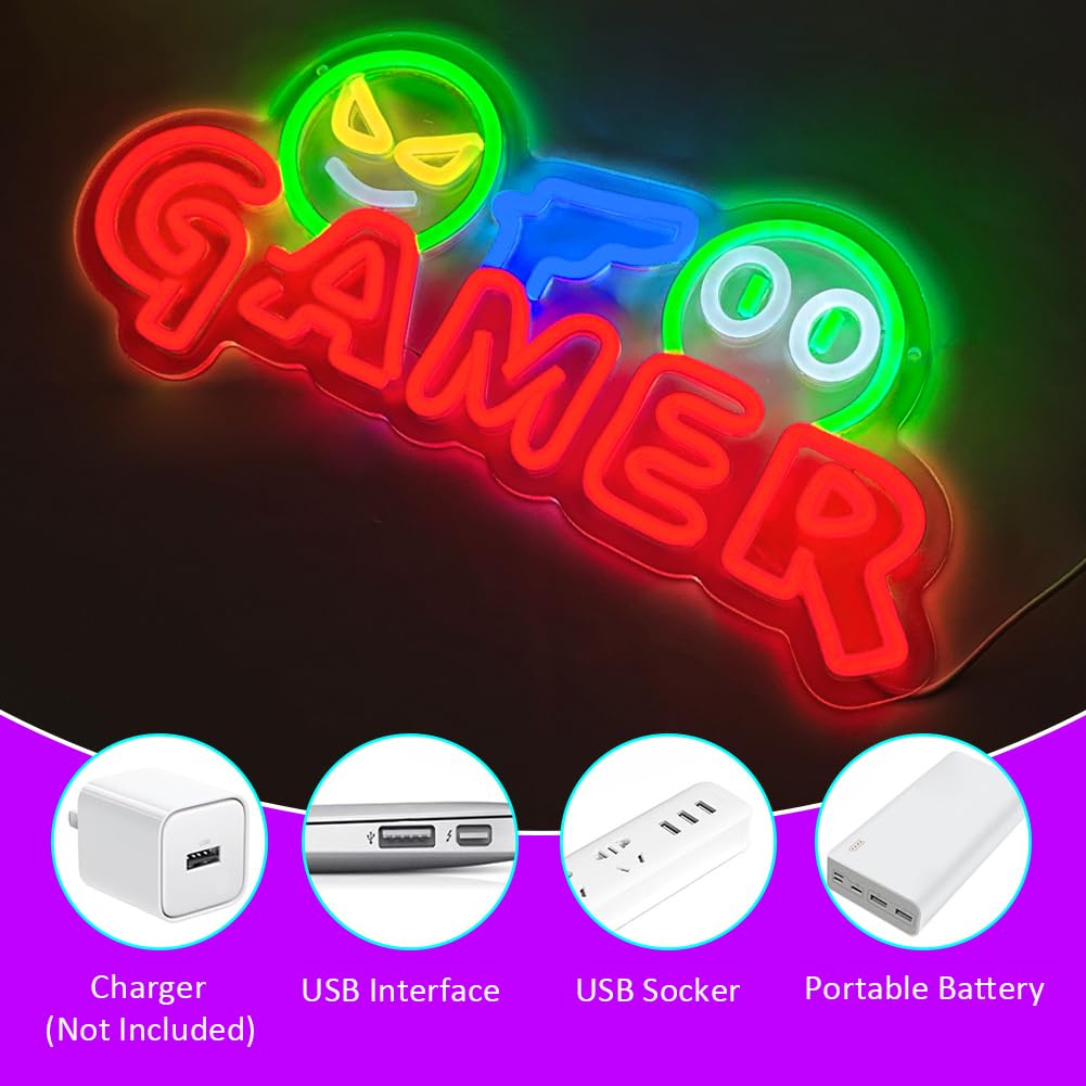 Gamer Neon-Schild LED-Wandleuc – Wedding Zone Bewertung und Preis