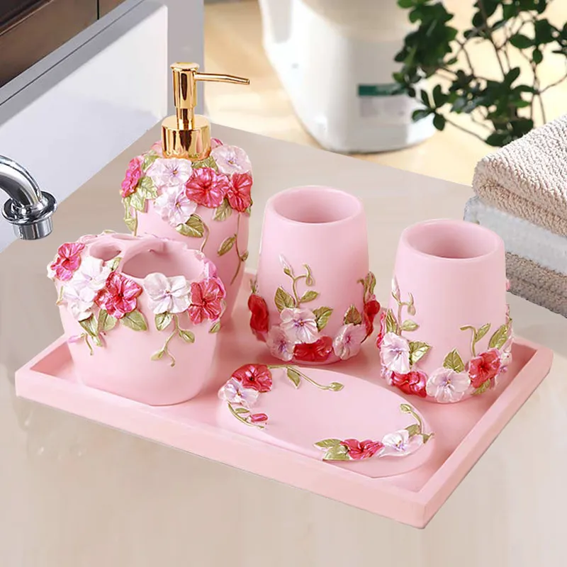 Fünfteiliges Badezimmer-Set, e – Wedding Bathroom Supply Kit Bewertung und Preis
