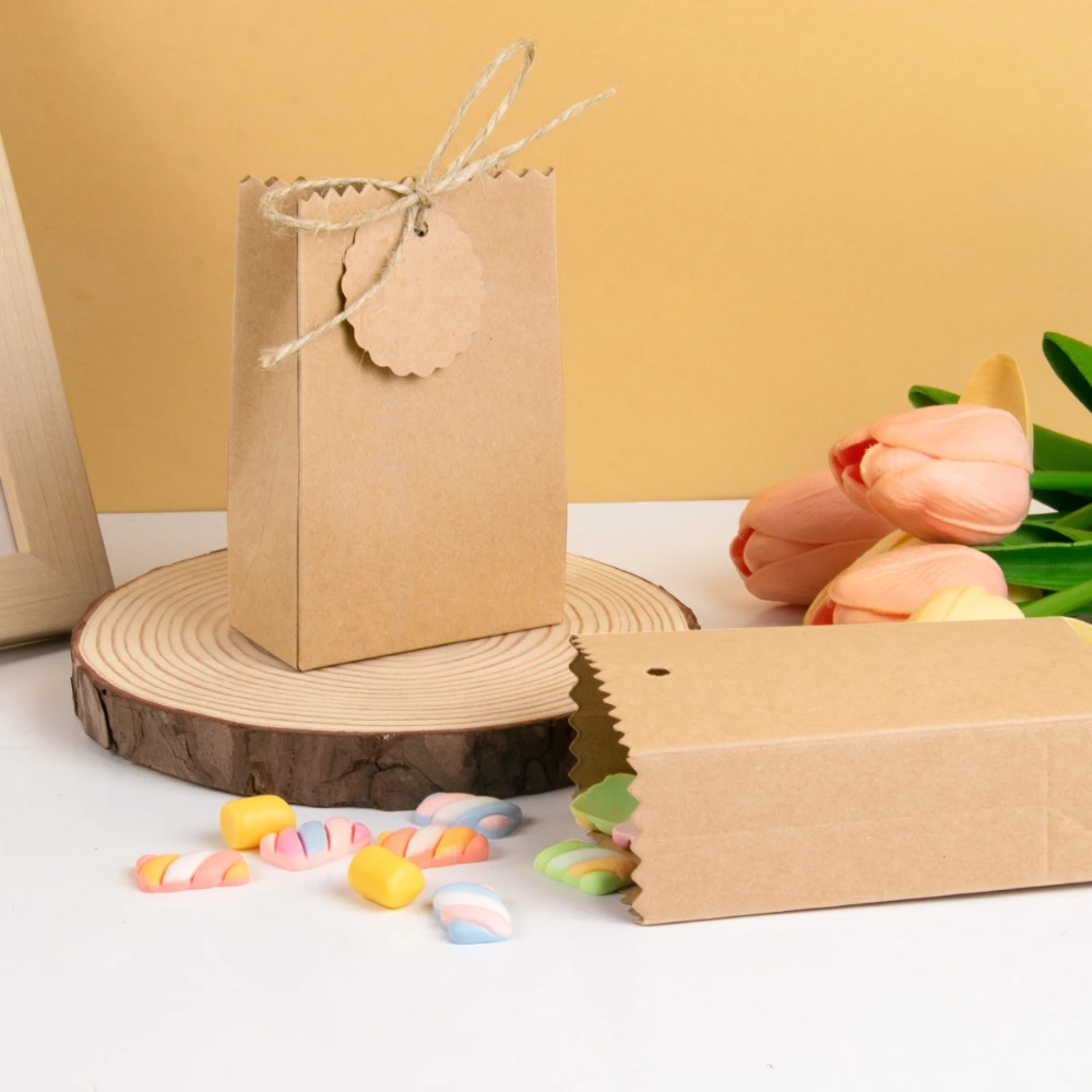Multifunktionale Retro Kraftpa – Wedding Favor Box Bewertung und Preis