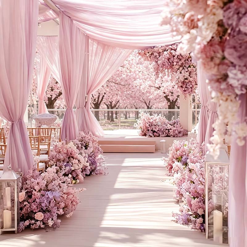 Weicher Nebelrosa Tüllstoff au – Wedding Balloon Arch Bewertung und Preis