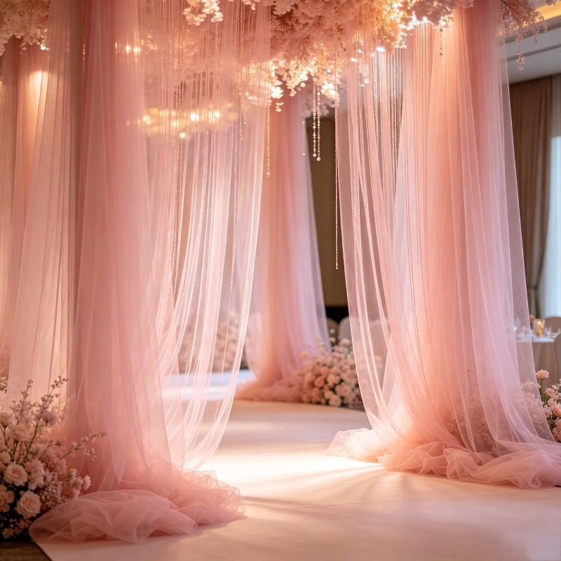 Hellrosa Transparenter Tüll-De – Wedding Balloon Arch Bewertung und Preis