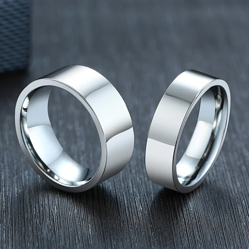 3/4/6/8 mm breite Edelstahlrin – Wedding Zone Bewertung und Preis