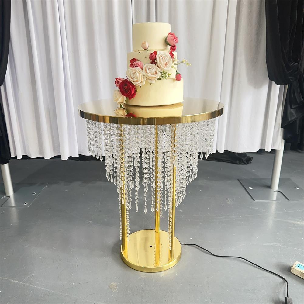 Neuer Kristall-Perlenvorhang f – Wedding Cake Supply Store Bewertung und Preis