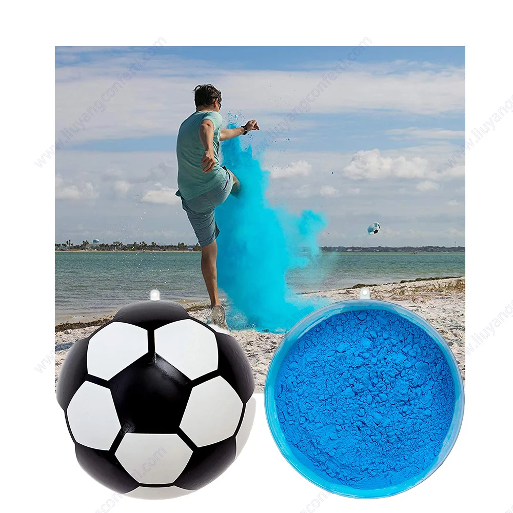 Explodierendes Pulver-Fußball- – Wedding Supply Kit Bewertung und Preis