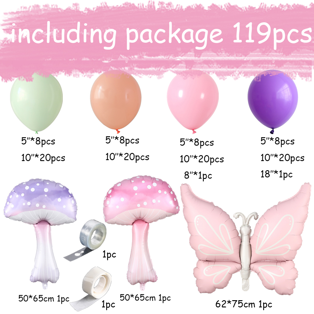 Pilz-Schmetterling Ballon-Girl – Wedding Supply Kit Bewertung und Preis