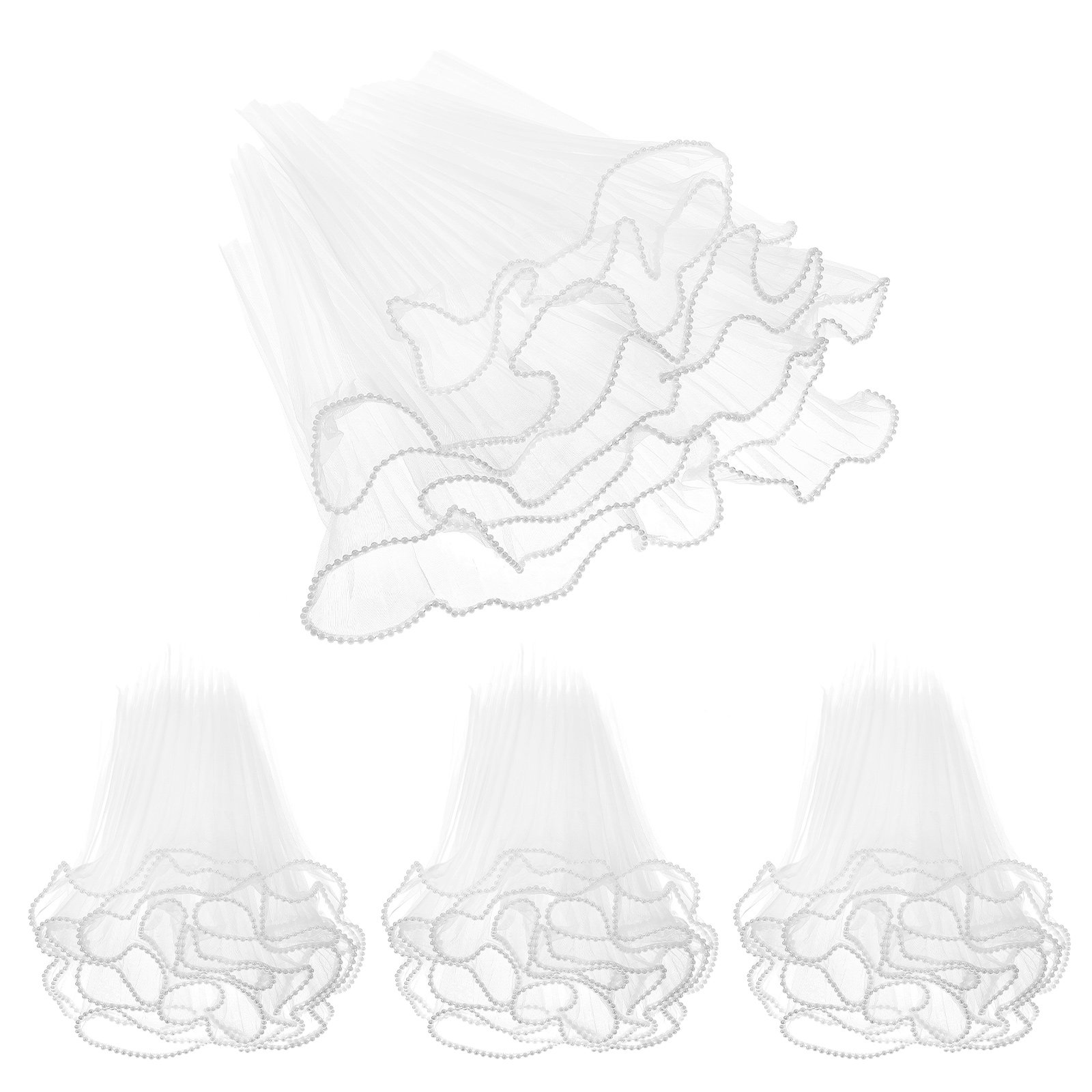 Perlen-Mesh-Blumenverpackungsn – Wedding Floral Supply Bewertung und Preis