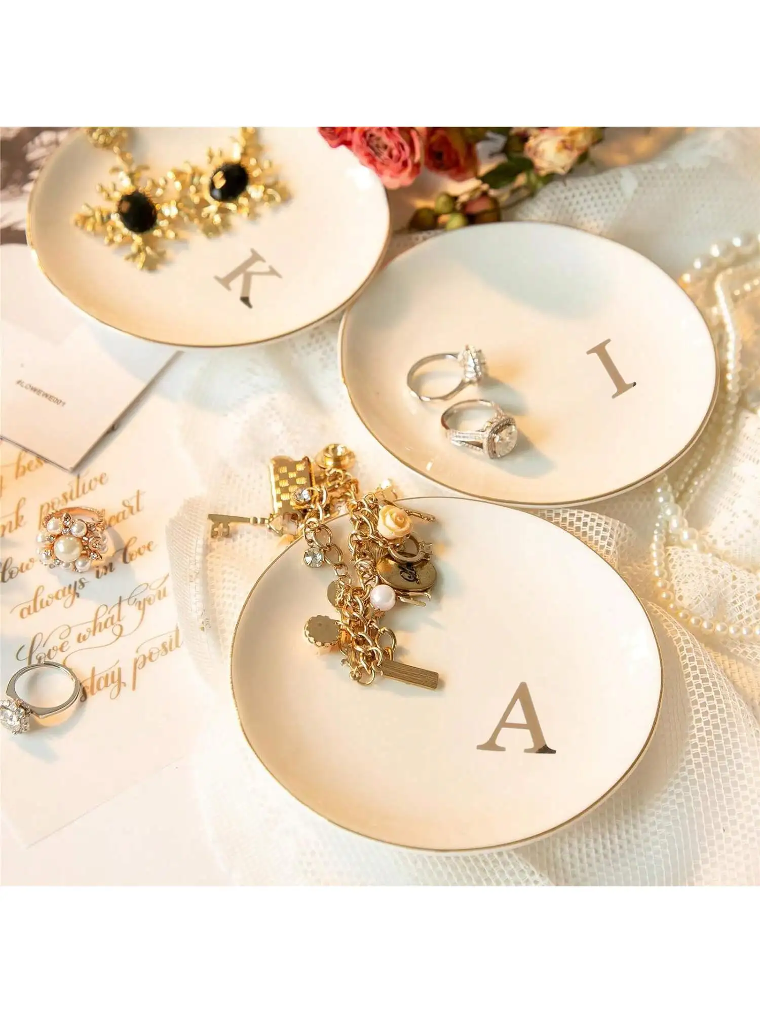 Ringschale mit Initialen, Schm – Wedding Z Bewertung und Preis