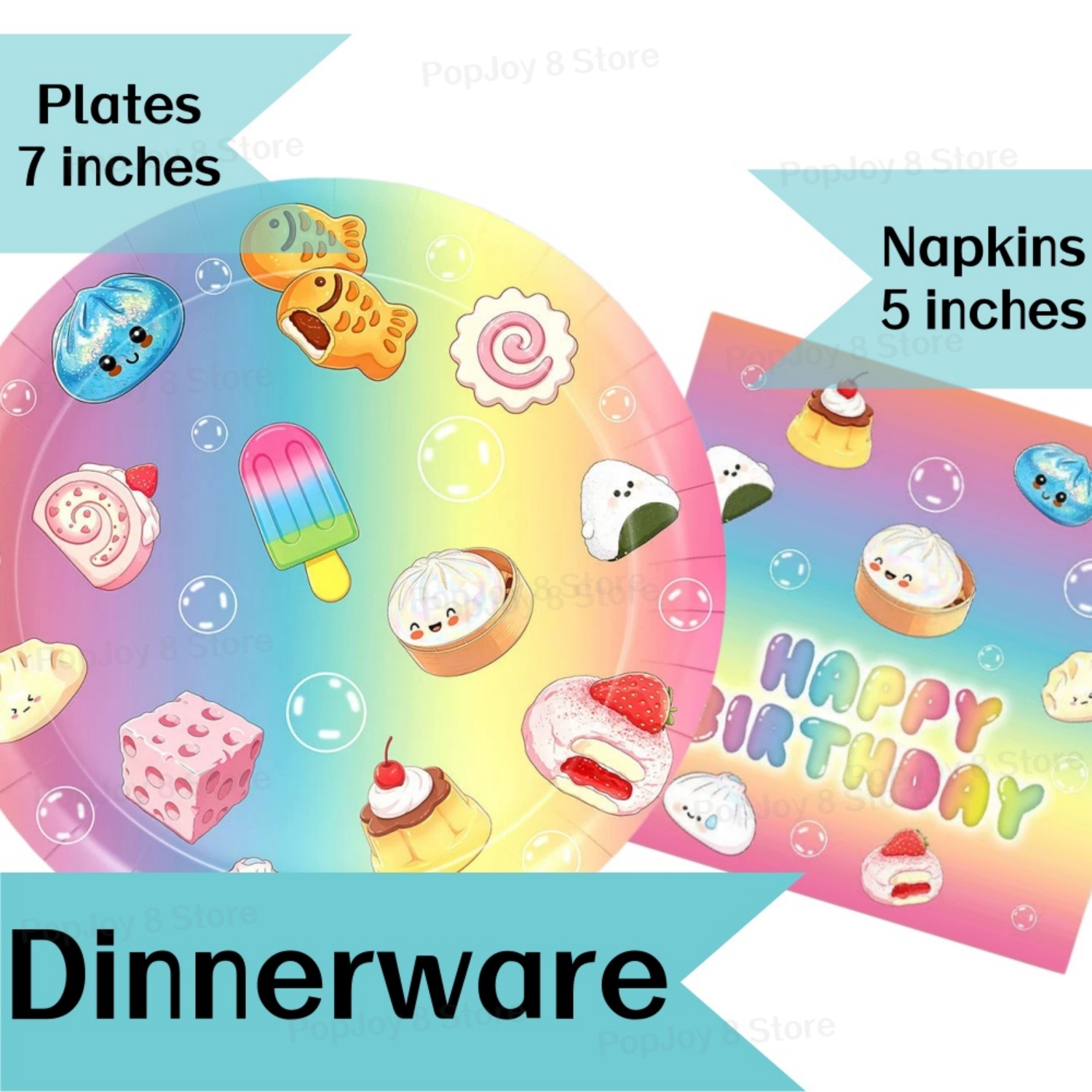 Buntes Dumpling-Geburtstags-De – Wedding Supply Kit Bewertung und Preis