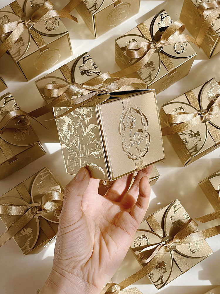 Quadratische Papier geschenk b – Wedding Favor Box Bewertung und Preis