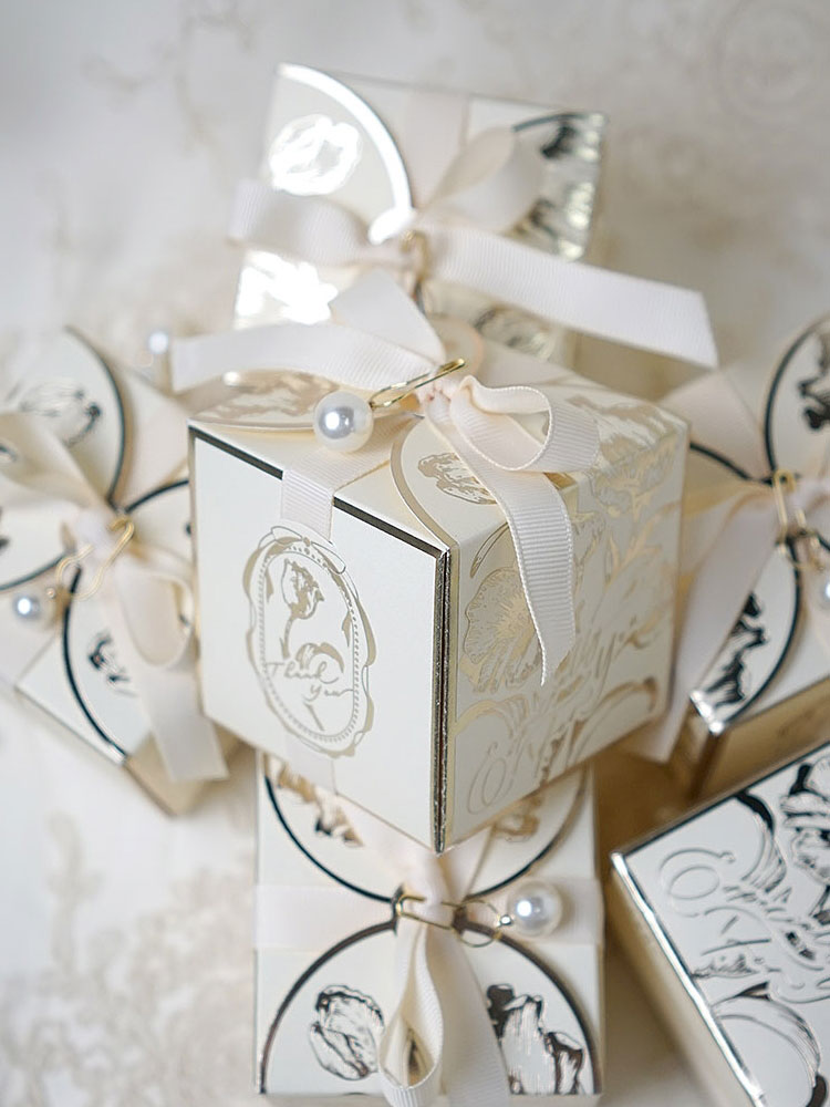 Quadratische Papier geschenk b – Wedding Favor Box Bewertung und Preis