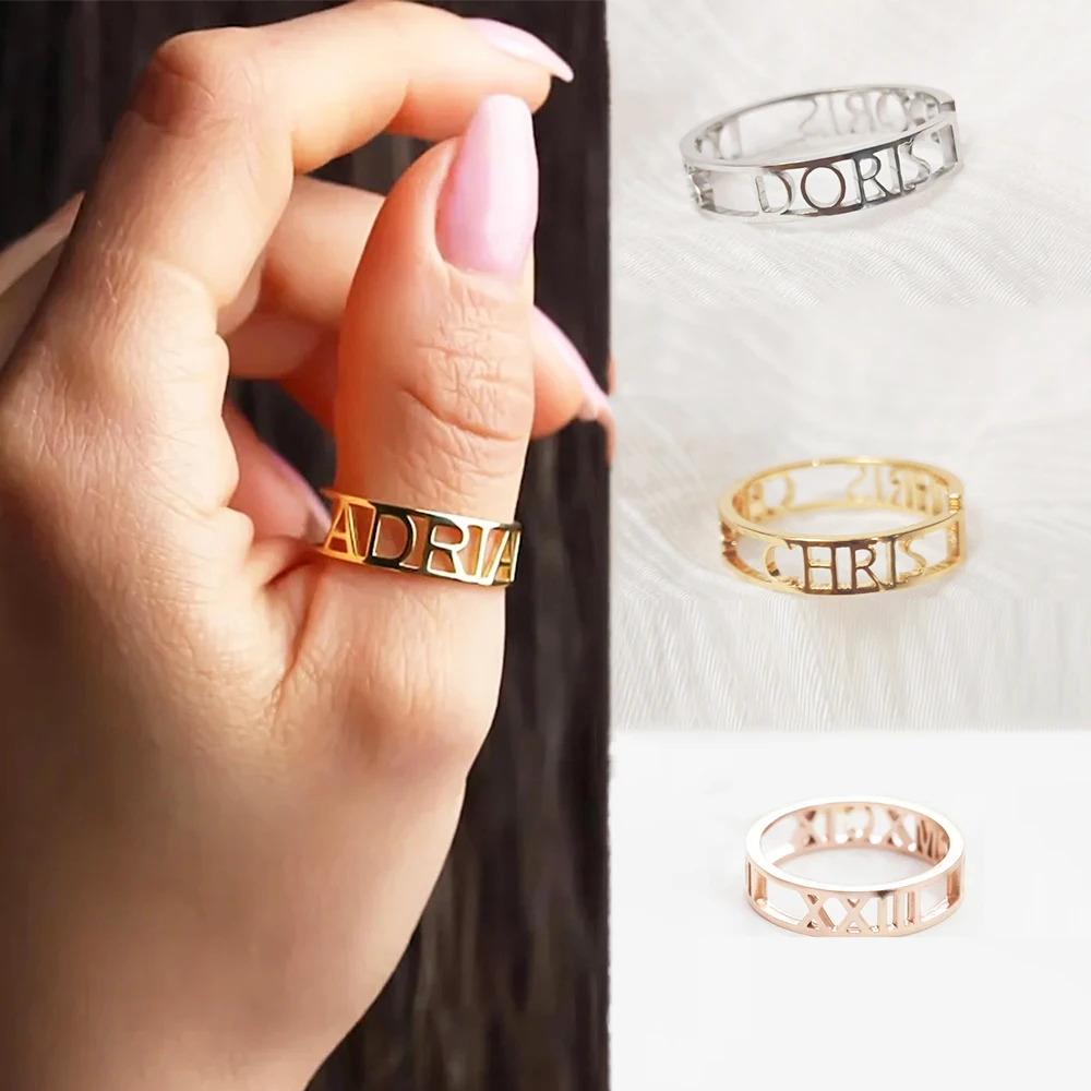 Personalisierter offener Ring  – Wedding Zone Bewertung und Preis