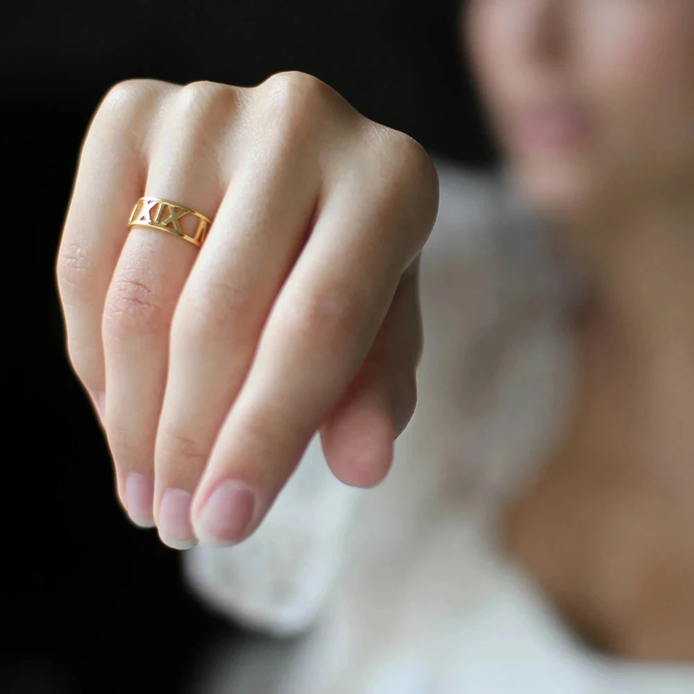 Personalisierter offener Ring  – Wedding Zone Bewertung und Preis