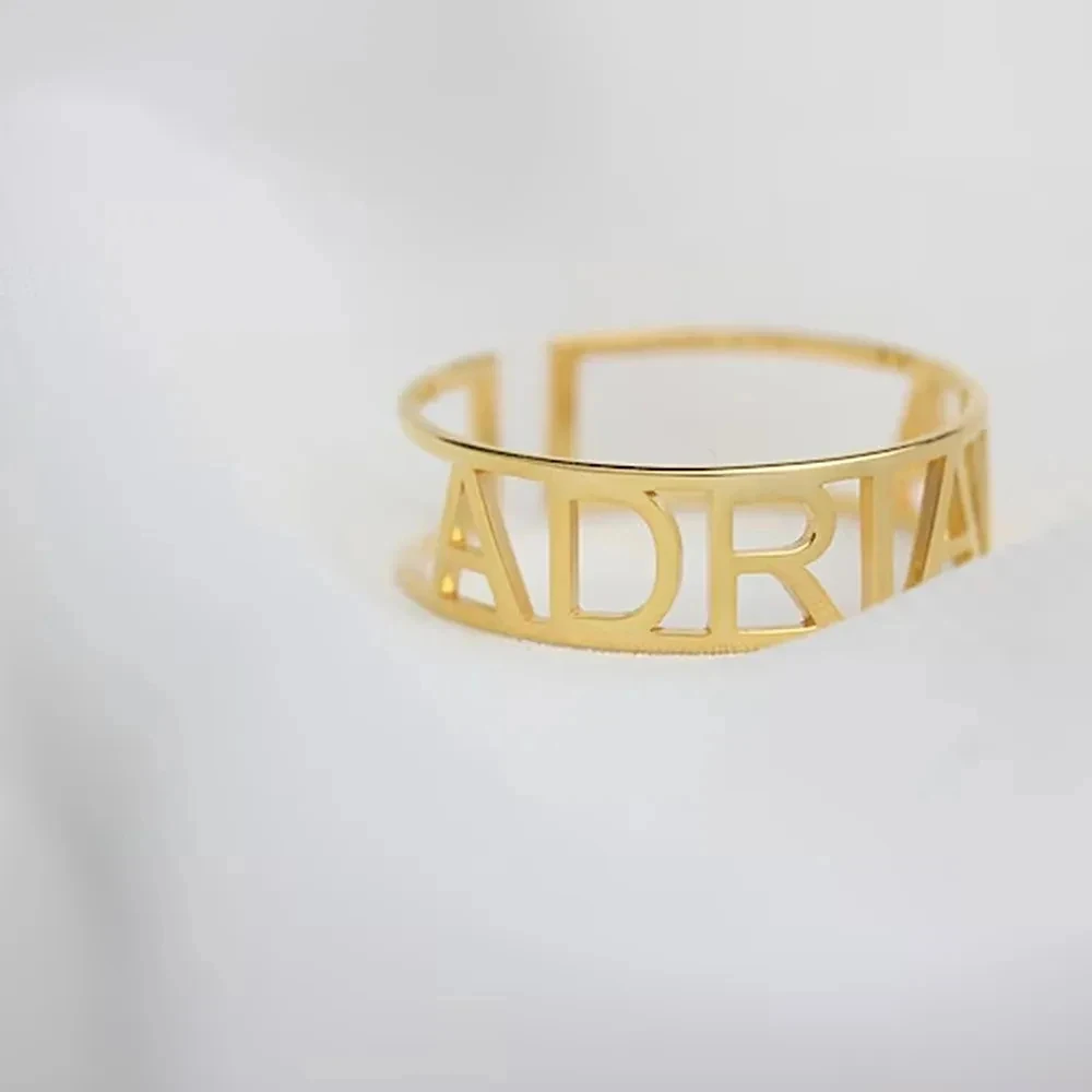 Personalisierter offener Ring  – Wedding Zone Bewertung und Preis