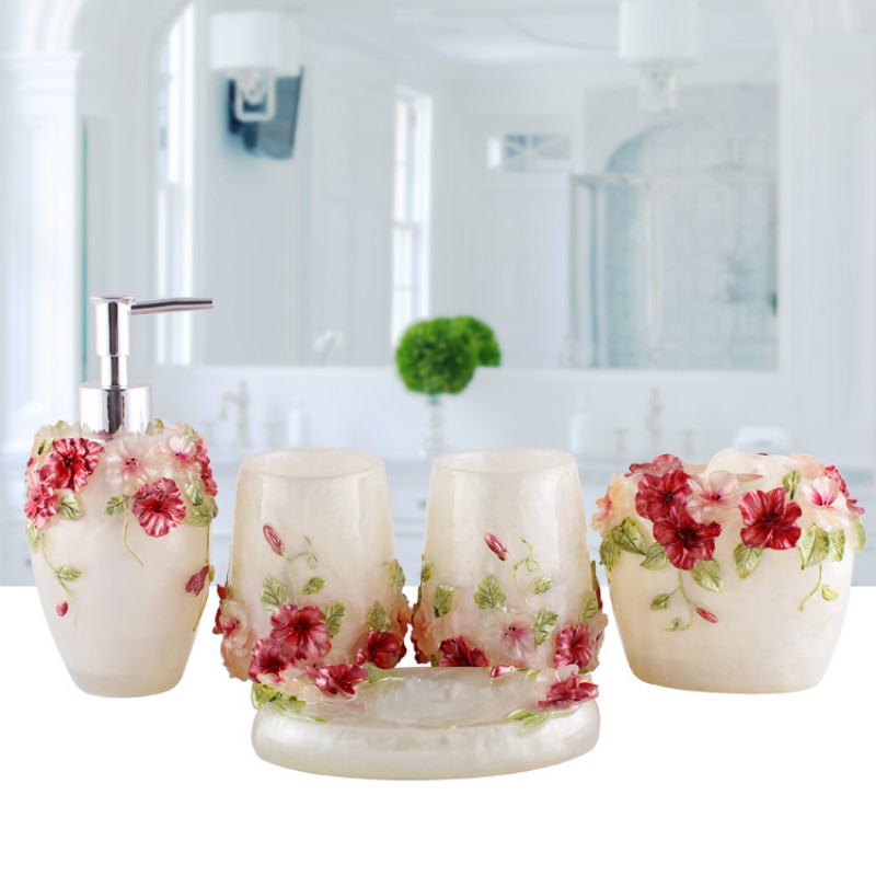 Europäischen Stil Präge Harz B – Wedding Bathroom Supply Kit Bewertung und Preis