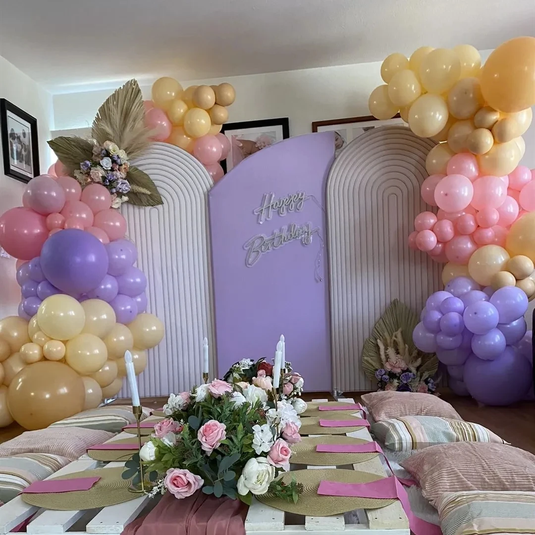 4 Stück individuell gewölbter  – Wedding Balloon Arch Bewertung und Preis