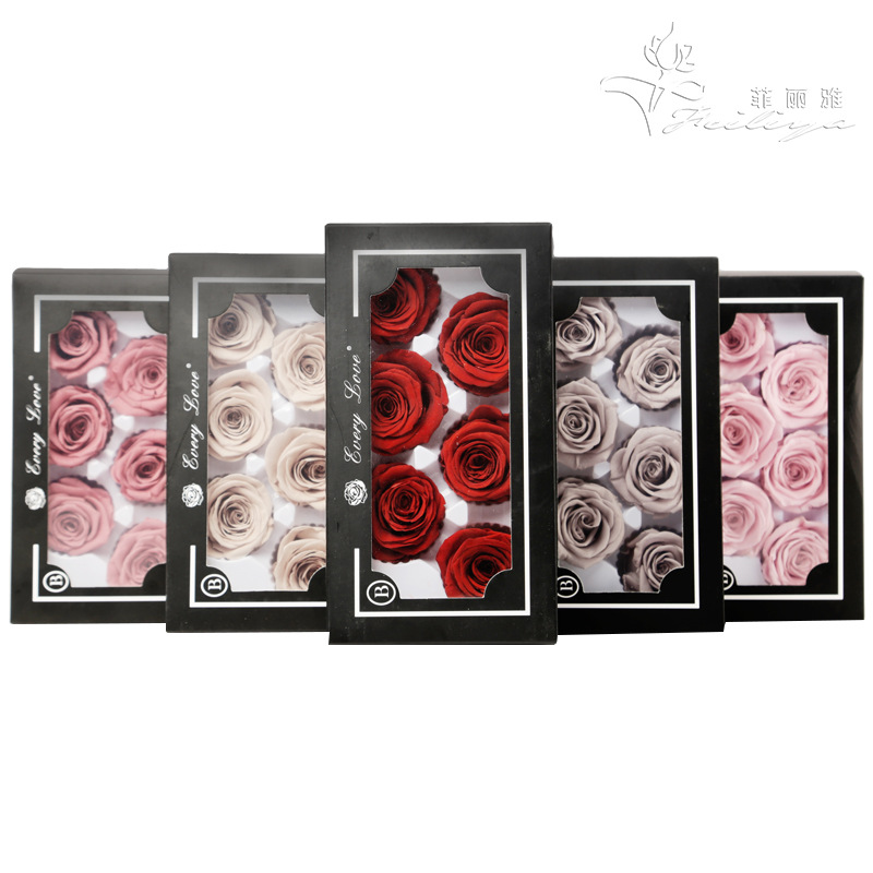 6 Stück ewige Rosenblütenköpfe – Wedding Supply In Bulk Bewertung und Preis
