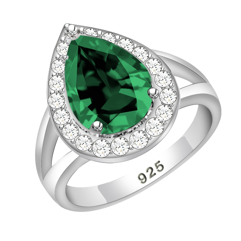 Wassertropfen-Ring aus 925er S – Wedding Z Bewertung und Preis