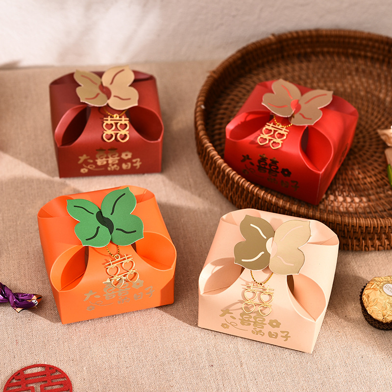 50 Stück Orange Tragbare Gesch – Wedding Favor Box Bewertung und Preis