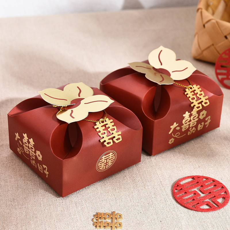50 Stück Orange Tragbare Gesch – Wedding Favor Box Bewertung und Preis