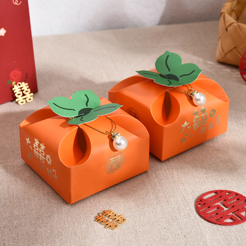 50 Stück Orange Tragbare Gesch – Wedding Favor Box Bewertung und Preis