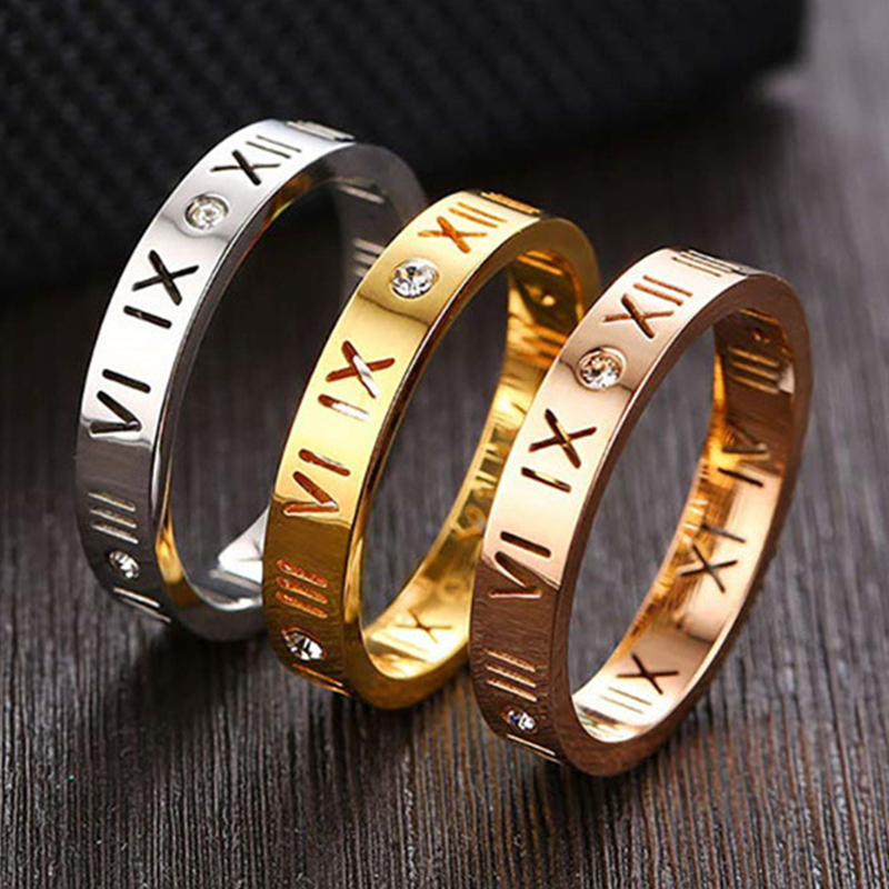 Hohle römische Ziffer Ring Ede – Wedding Z Bewertung und Preis