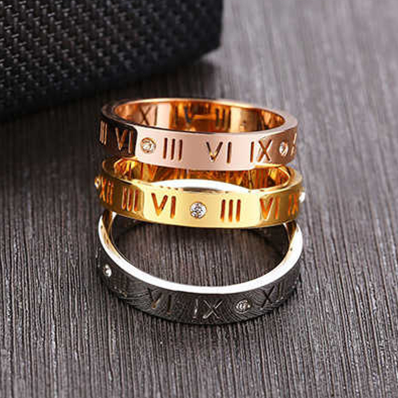 Hohle römische Ziffer Ring Ede – Wedding Z Bewertung und Preis