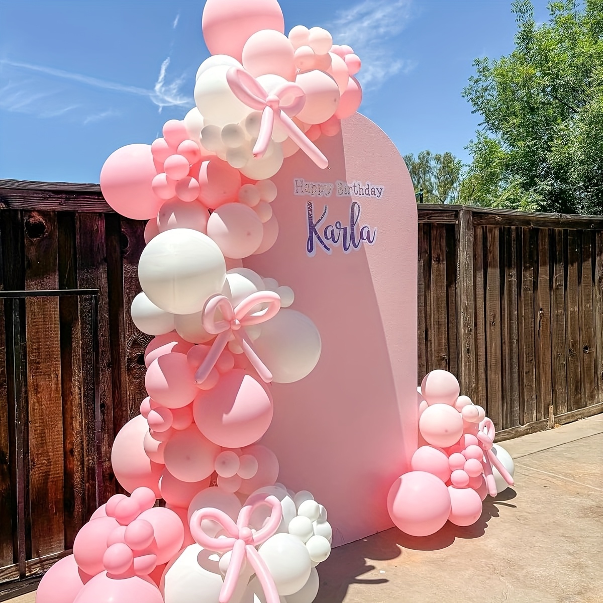 141-teiliges Rosa Schleifenbal – Wedding Balloon Arch Bewertung und Preis